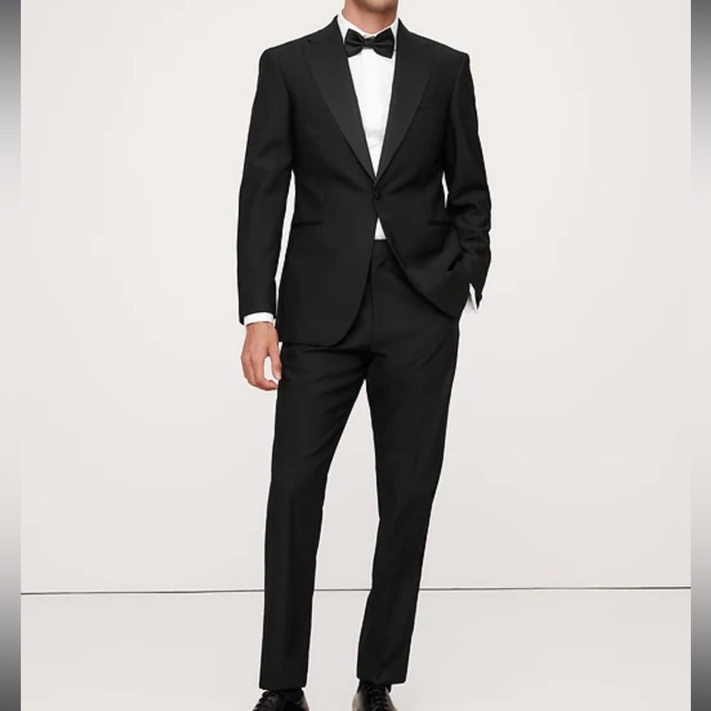 Banana Republic Black Tuxedo